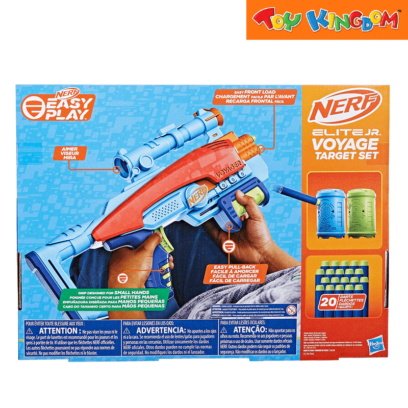 Nerf Elite Jr. Voyage Target Set Blaster