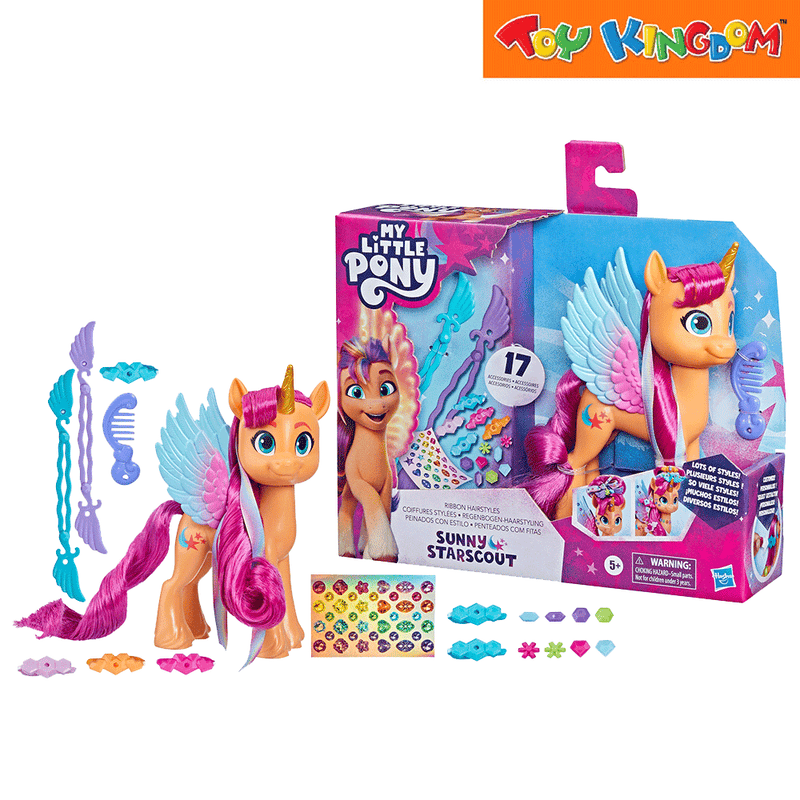 My Little Pony Ribbon Hairstyles Sunny Starscout Playset