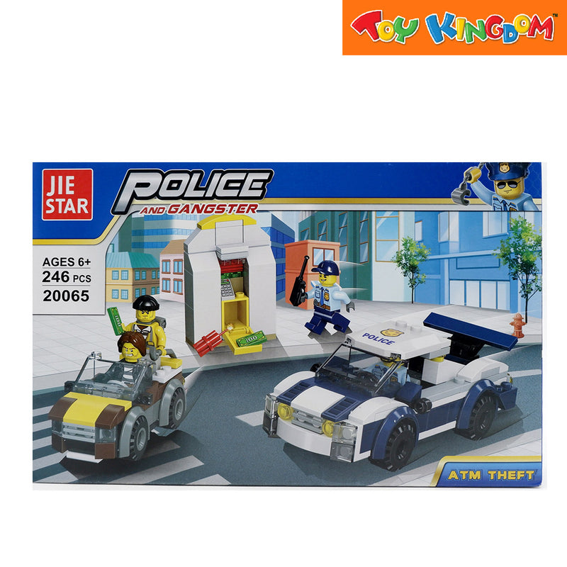 Jie Star Blocks Police ATM 246 pcs Building Blocks