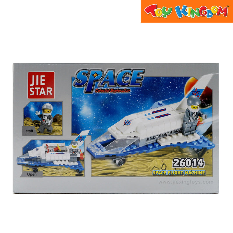 Jie Star Blocks Space Celestial Exploration Space Flight Machine 102 pcs Building Blocks