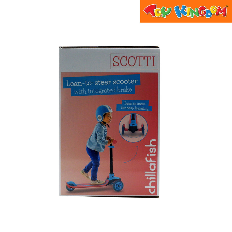 Chillafish Scotti Red Lean-to-steer Scooter