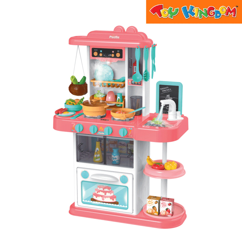 Puella Dream Kitchen with Mist Spraying Stove Playset