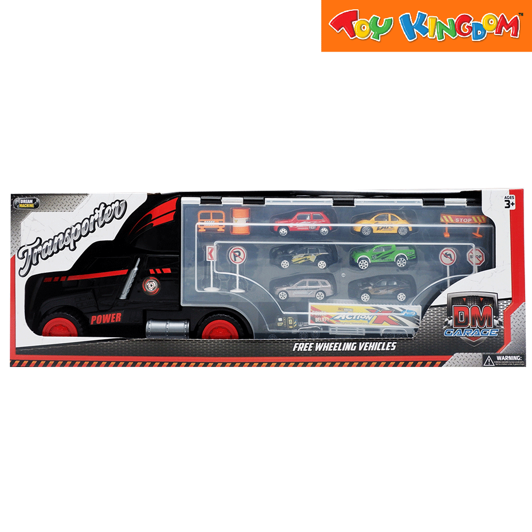 Dream Machine Garage Transporter and Free Wheeling Vehicles