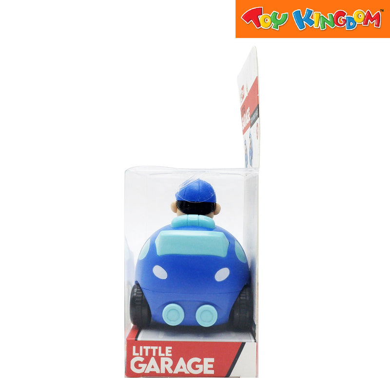 KidShop Little Garage Blue Vehicle with Figure