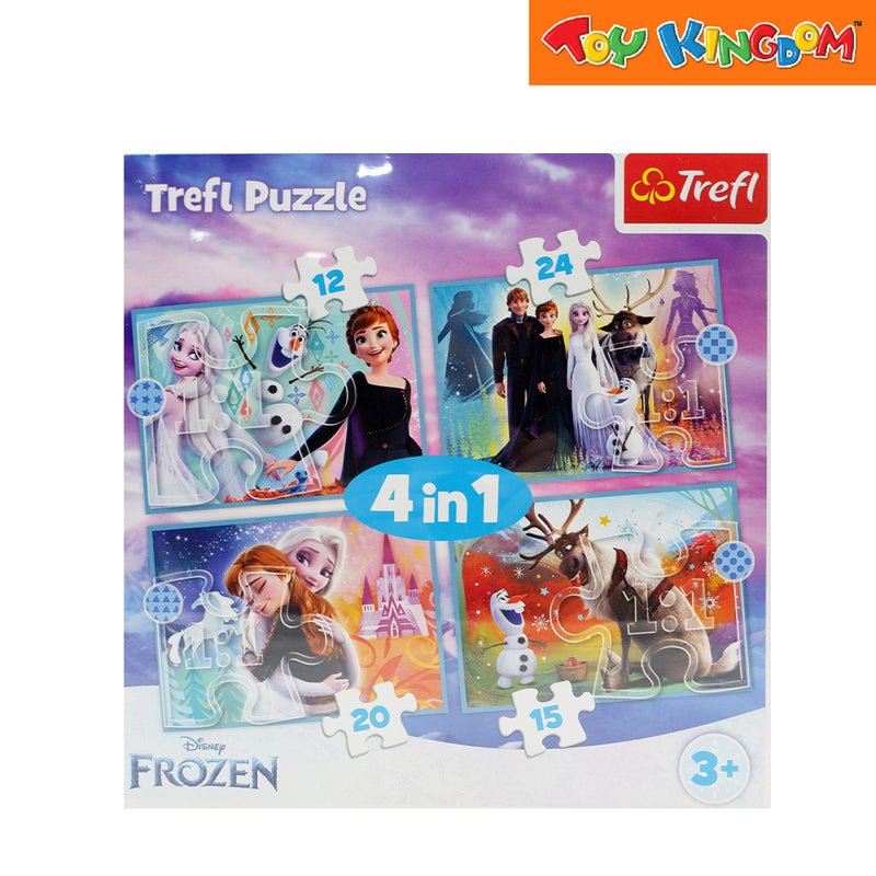 Trefl Disney Frozen 2 The Amazing World of Frozen 4-in-1 Puzzle