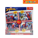 Trefl Marvel Spider-Man The Heroic Spider-Man 4-in-1 Puzzle