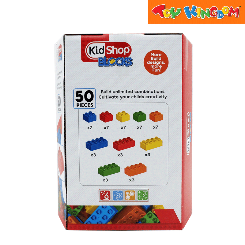 KidShop 50 pcs Building Blocks