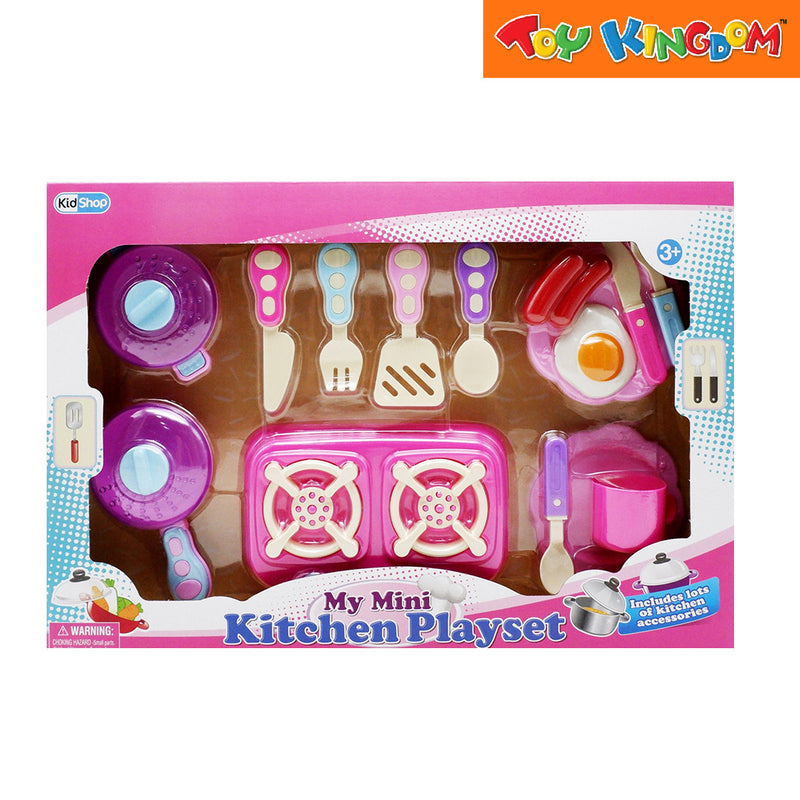 KidShop My Mini Kitchen Stove, Hotdog and Egg Playset