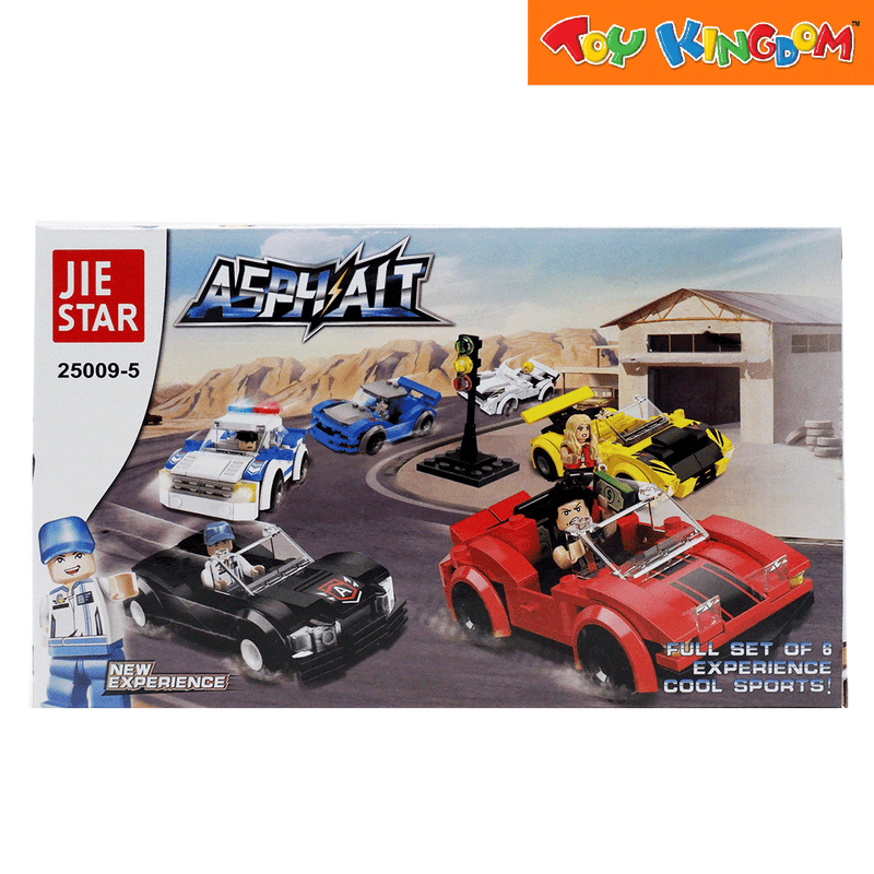 Jie Star Blocks Asphalt Camaro 108 pcs Building Set