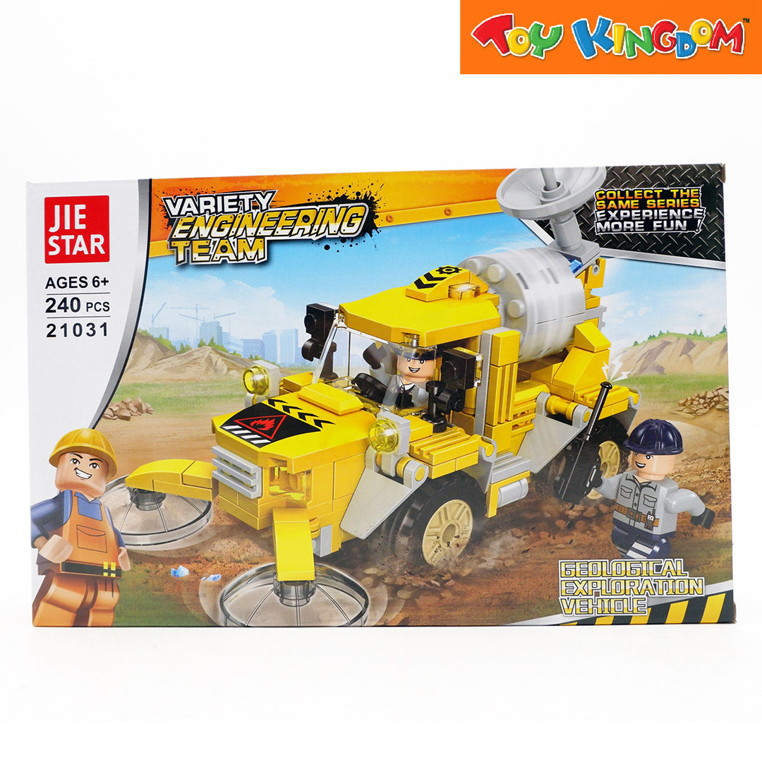 Jie Star Blocks Variety Engineering Team Geological Explotion Vehicle ...