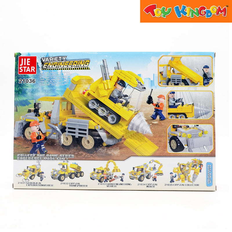 Jie Star Blocks Variety Engineering Team Wrecker 405 pcs Building Blocks