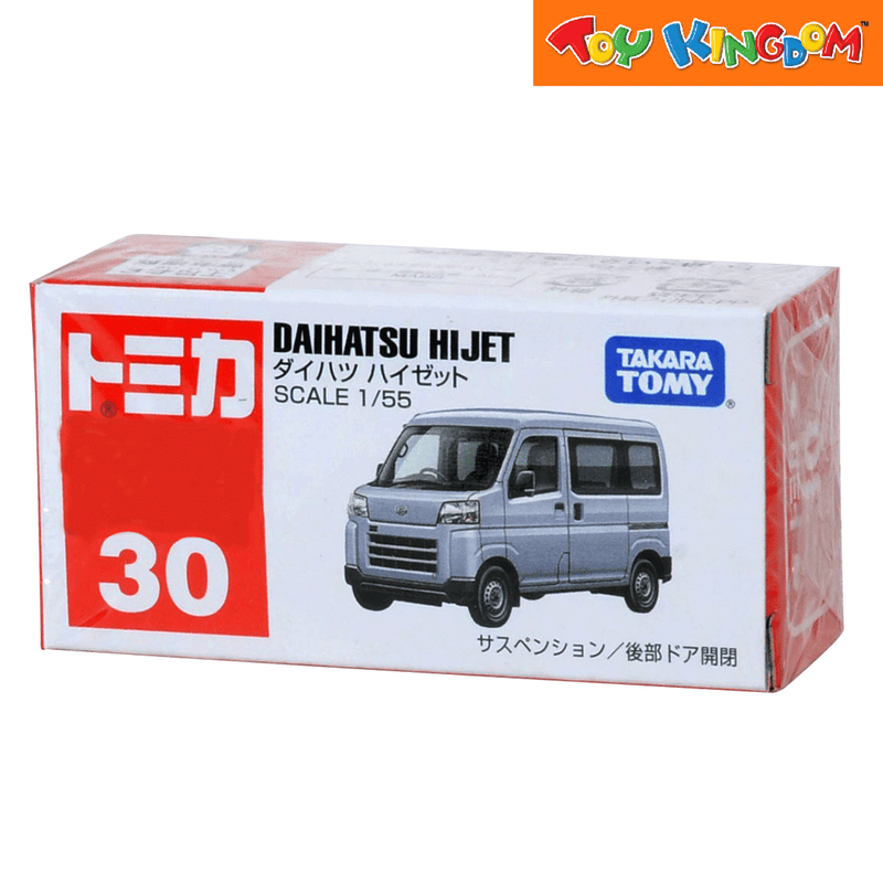 Tomica No. 30 Gray Daihatsu Hijet Die-cast Vehicle