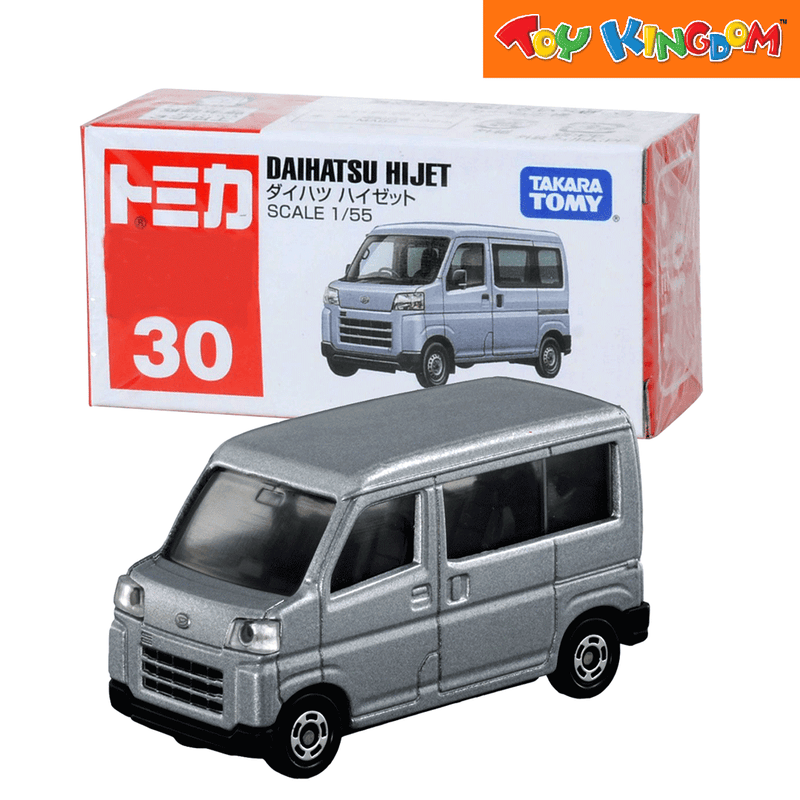 Tomica No. 30 Gray Daihatsu Hijet Die-cast Vehicle