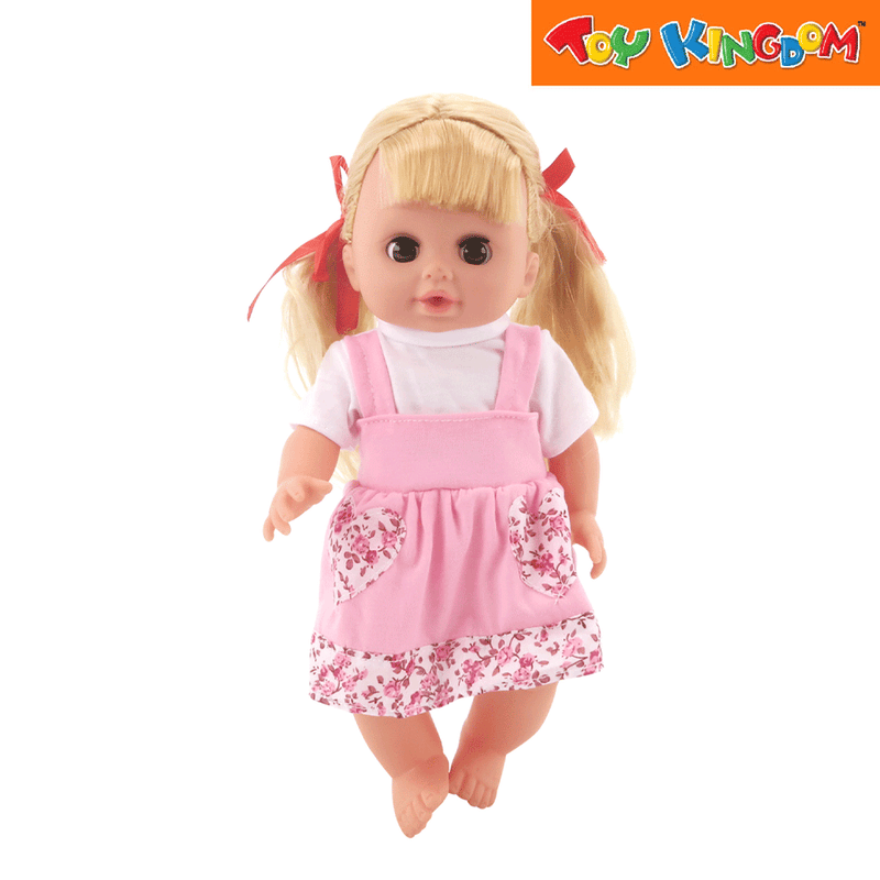 Dilly Dolly Sweet Tootsie Pink Dress and White Shirt Doll