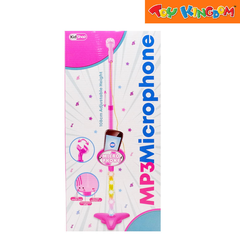 KidShop Pink MP3 Microphone