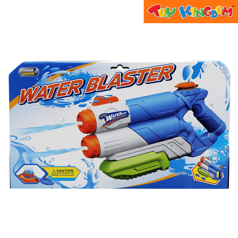 Dream Machine Blue White 2 Nozzle Water Blaster
