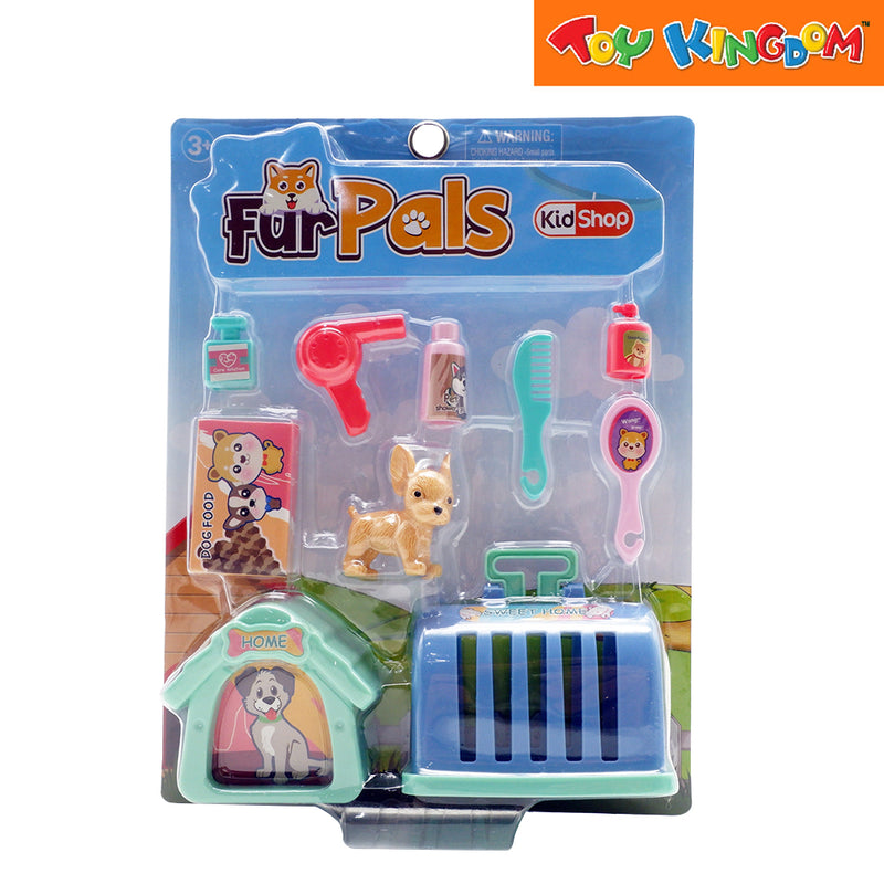 KidShop Fur Pals Little Pets Accessory Dog with Cage Playset