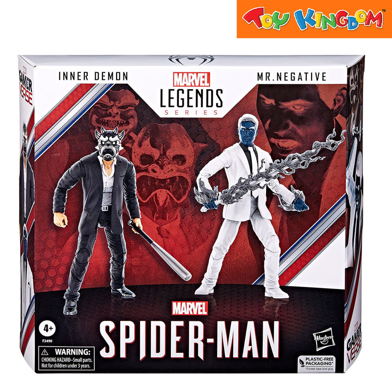 Marvel Avengers Spider-Man Inner Demon and Mr. Negative Action Figures
