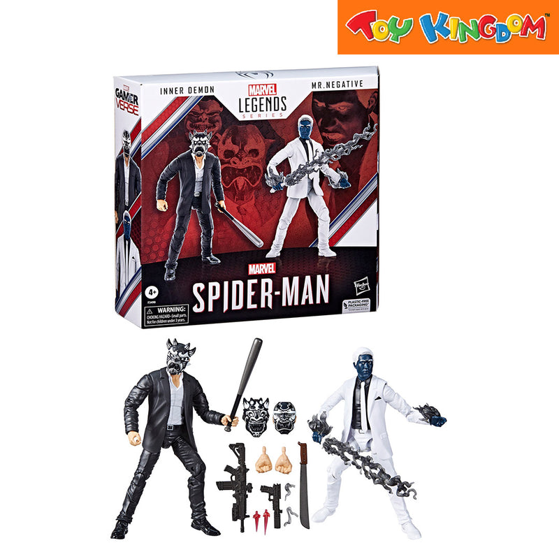 Marvel Avengers Spider-Man Inner Demon and Mr. Negative Action Figures