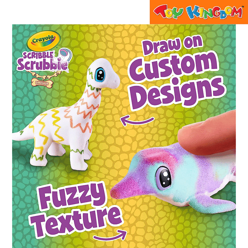 Crayola scribble scrubbie toy top pet playset
