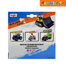 Maisto Fresh Metal Builder Zone Dump Truck Orange Silver Die-cast