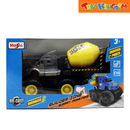 Maisto Fresh Metal Builder Zone Quarry Monsters Mixer Gray Die-cast