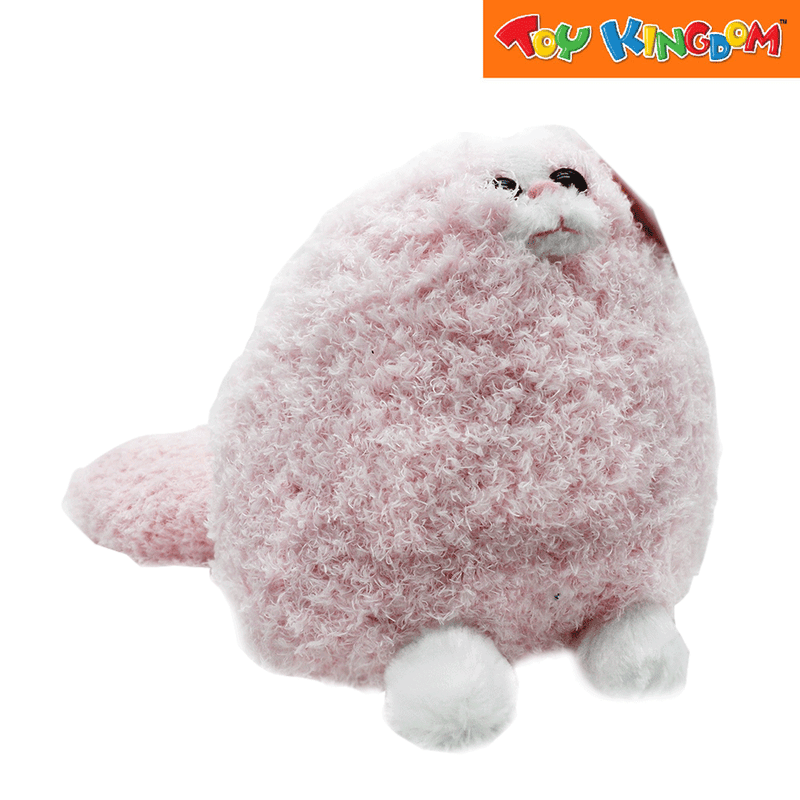KidShop Chubby Cat Pink 25 cm Stuffed Toy