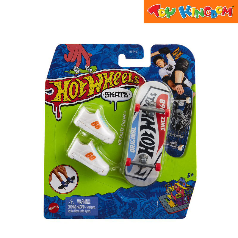 Hot Wheels Skate Tony Hawk Fingerboard and Skate Shoes