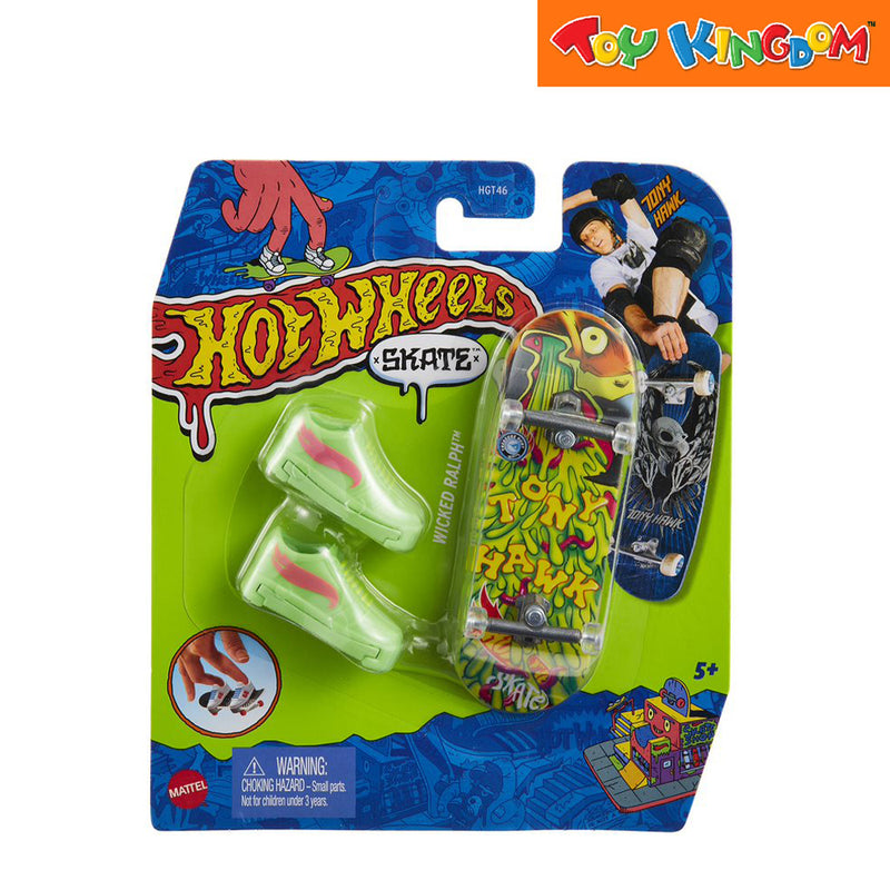 Hot Wheels Skate Tony Hawk Fingerboard and Skate Shoes