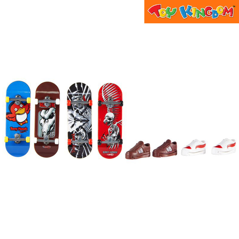 Hot Wheels Skate Tony Hawk Multipack Fingerboard and Skate Shoes