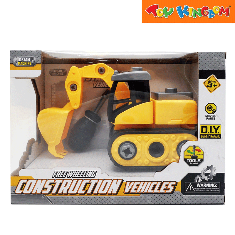 Dream Machine DIY Backhoe Construction Vehicle