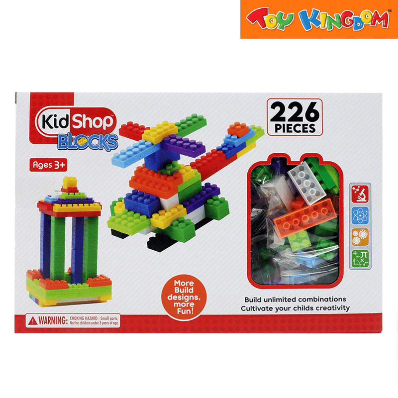 KidShop Blocks 'n Crafts 226 pcs Building Blocks