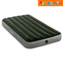 Intex Twin Dura-Beam Prestige Downy Standard Air Mattress with Battery Pump
