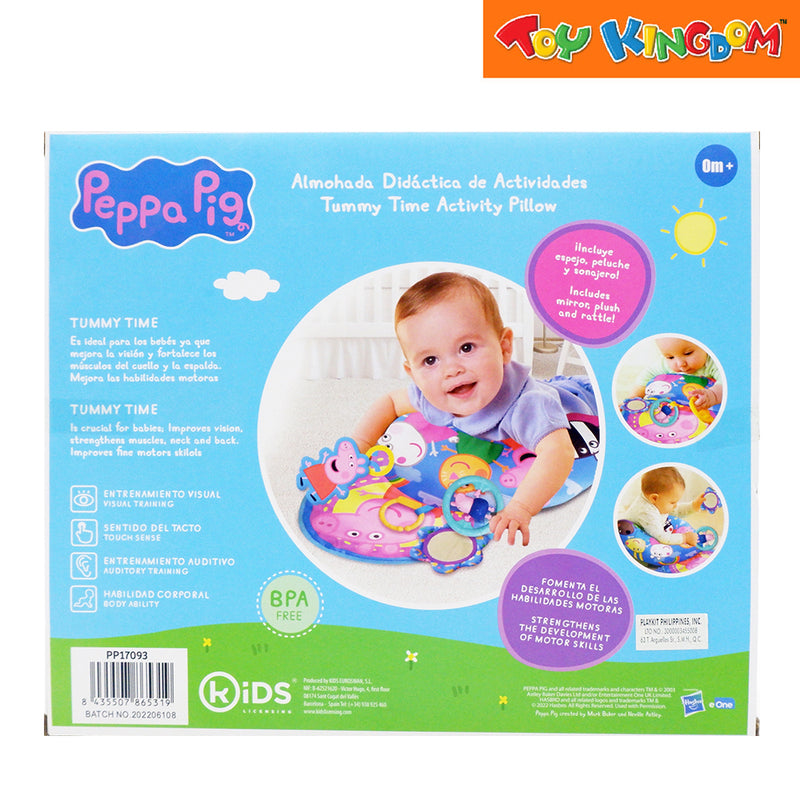 Peppa Pig Tummy Time Activity Pillow