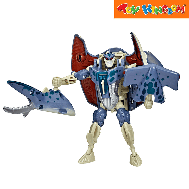 Transformers Generations Beast Wars Deluxe Maximal CyberShark Action Figure