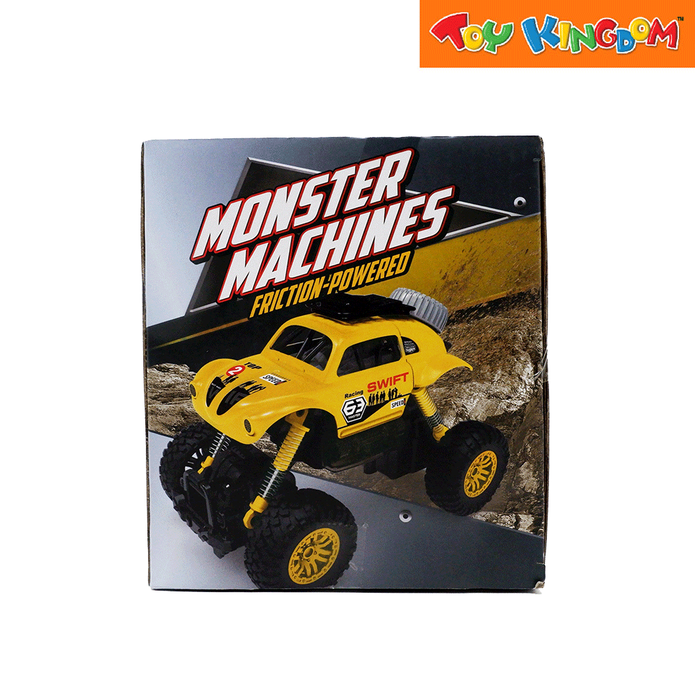 Dream Machine Monster Machines Off-Road Yellow Friction-Powered