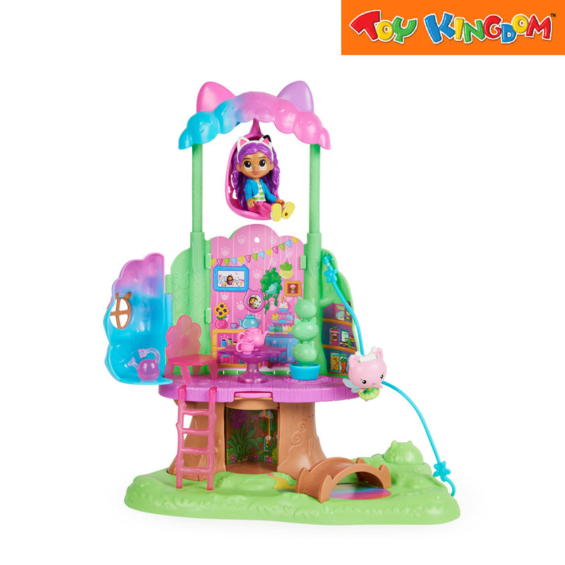Gabby's Dollhouse Kitty Fairy's Garden Treehouse Playset