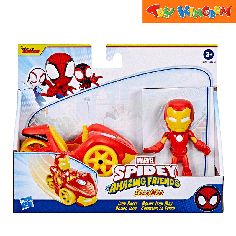 Disney Jr. Marvel Spidey and His Amazing Friends Iron Man Iron Racer