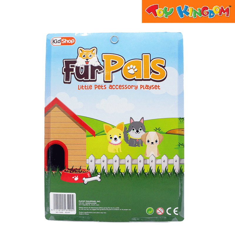 KidShop Fur Pals Little Pets Accessory Cat White Playset