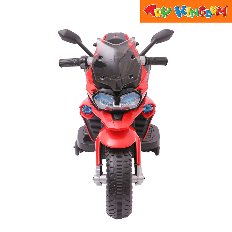2022 Jr Motorsport Led Light WHL Red Motorcycle Ride-On