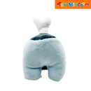 Among Us Clip On Plush Light Blue with White Stuffed Toy