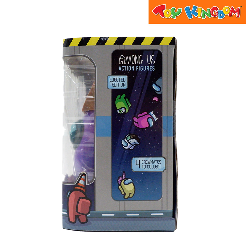 Among Us Purple with Brown Hat Playset