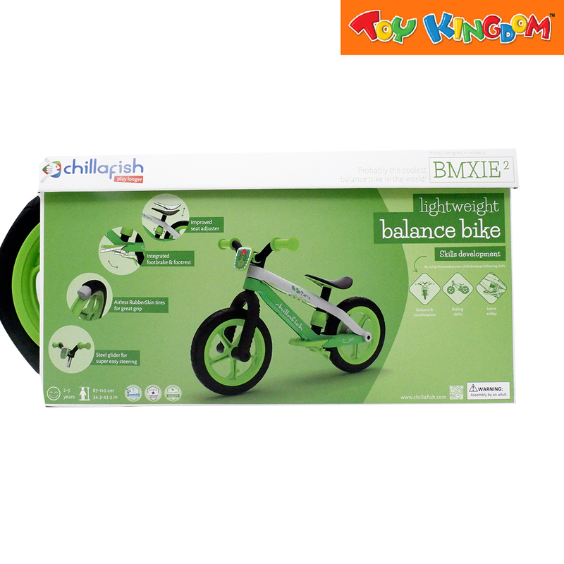 Chillafish BMXIE 2 Lime Balance Bike