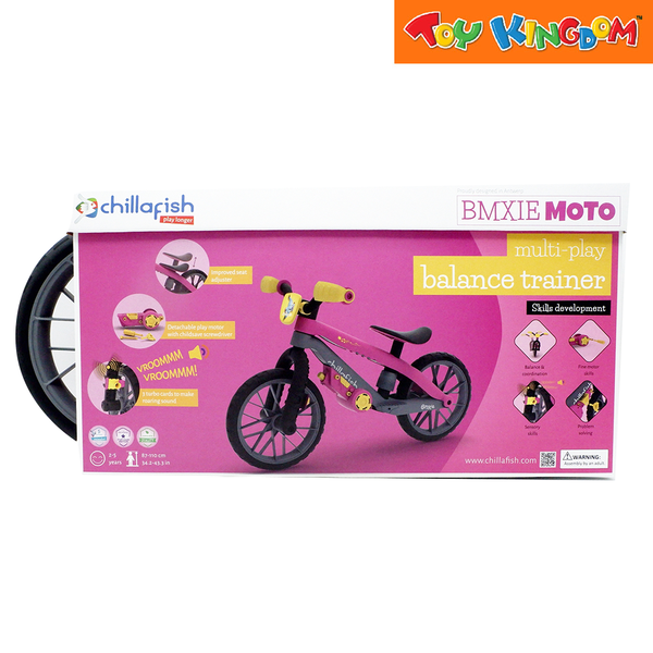 Chillafish balance bike pink clearance