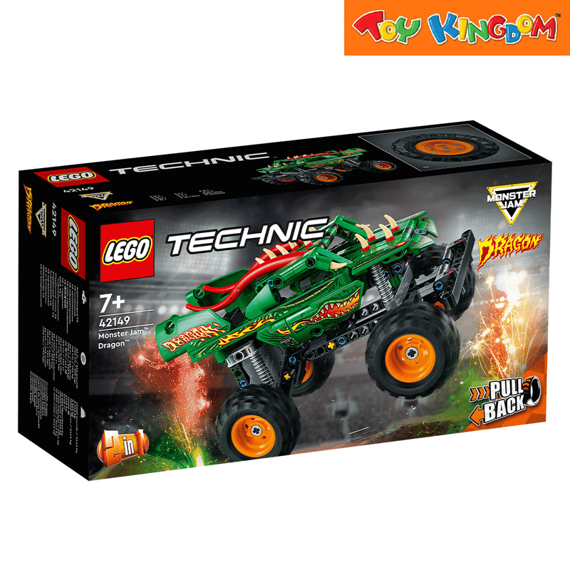 Lego 42149 Technic Monster Jam Dragon Building Blocks