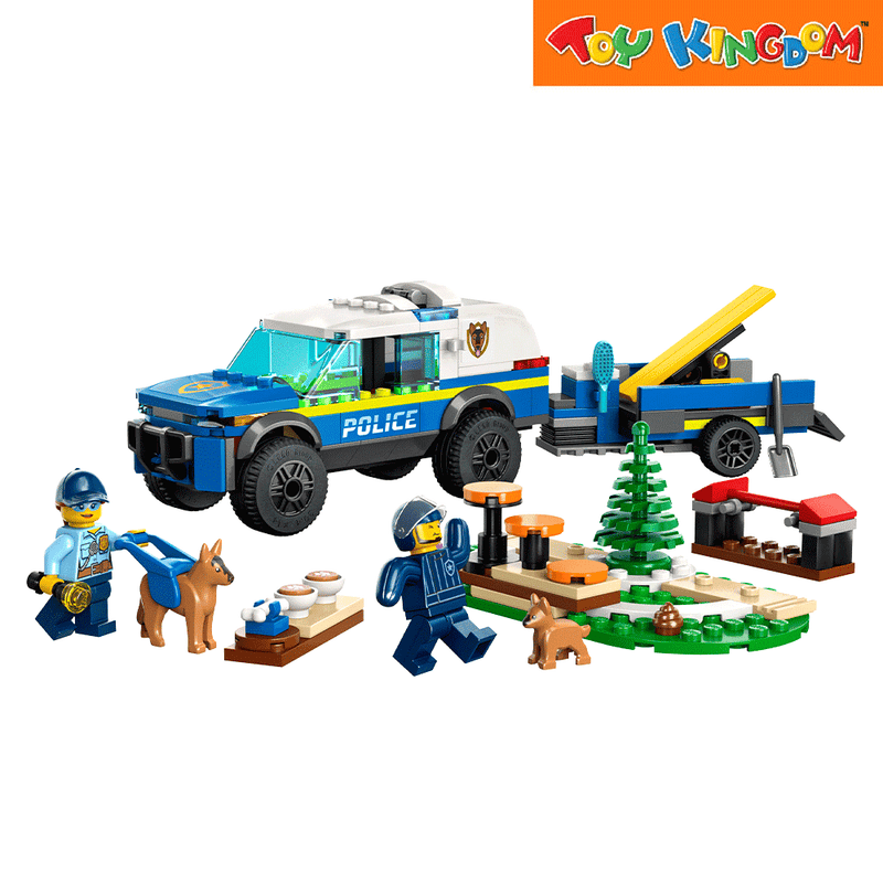 Lego 60369 City Mobile Police Dog Training Building Blocks