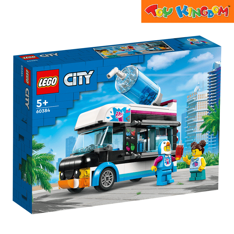 Lego 60384 City Penguin Slushy Van Building Blocks
