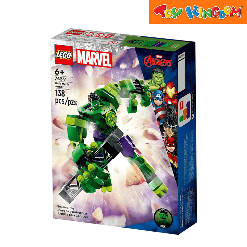 Lego 76241 Super Heroes Hulk Mech Armor Building Blocks