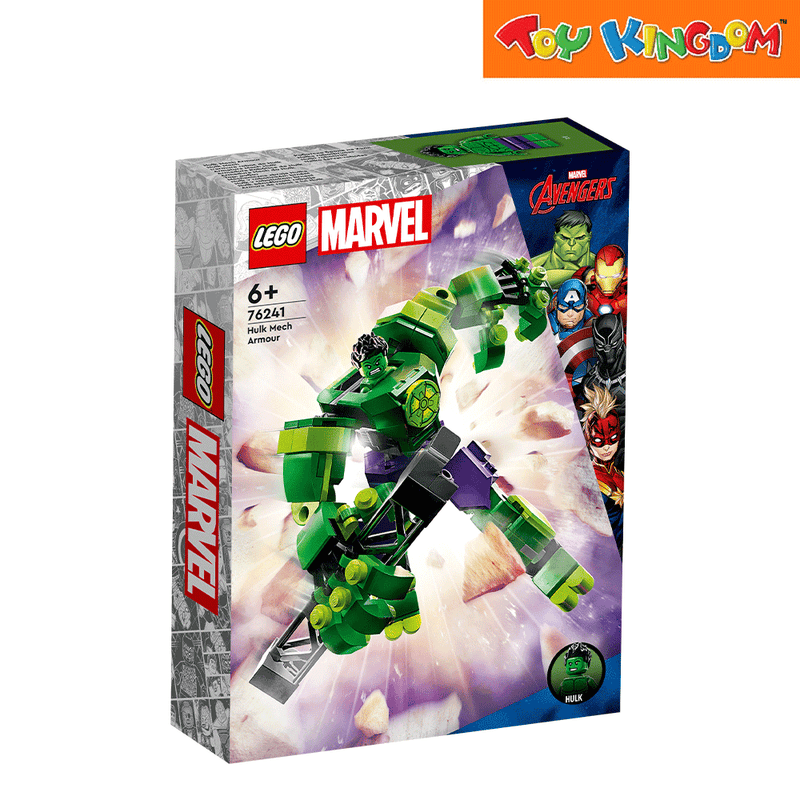 Lego 76241 Super Heroes Hulk Mech Armor Building Blocks