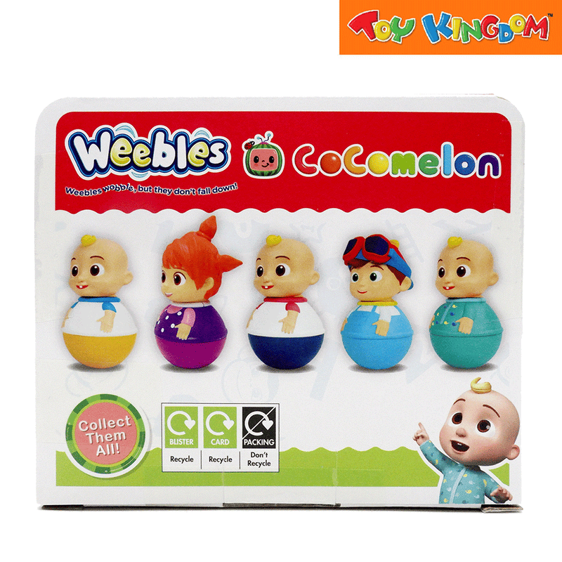 Weebles Cocomelon JJ and Yoyo 2 Pack Figures